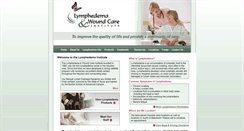 Desktop Screenshot of lymphedemainstitute.org